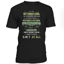 As An October Girl T-Shirt