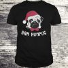 Bulldog Bah Humbug Christmas T-shirt