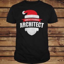 Christmas Santafave architect T-shirt