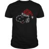 Christmas diamond Snoopy smile T-shirt