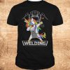 Dabbing unicorns welder T-Shirt