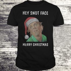 Drop Dead Fred Hey snot face Merry Christmas T-shirt