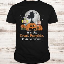 Happy halloween it’s the great pumpkin Charlies tee brown T-shirt