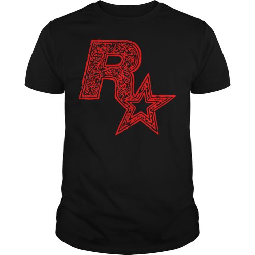 Linocut Rockstar T-Shirt