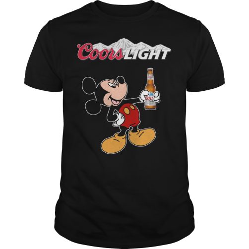 Mickey Mouse Coors Light T-shirt