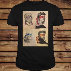 TMNT as real masters T-shirt