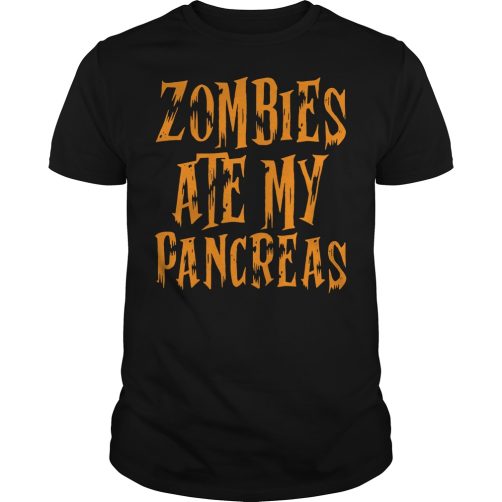 Zombies ate my pancreas T-shirt
