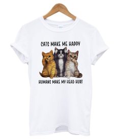 Cats Make Me Happy T shirt