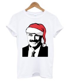 Dr Phil Santa Hat Christmas T shirt