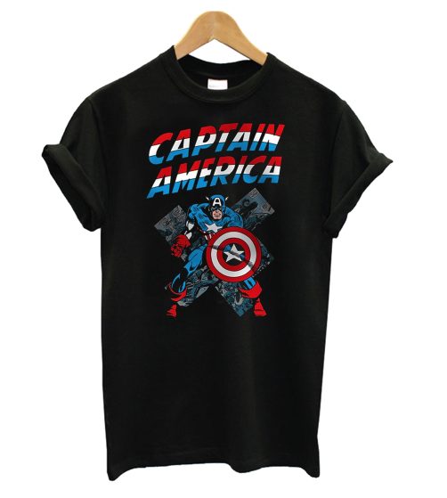 Captain America Vintage T shirt
