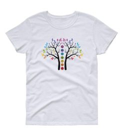 Chakra Tree of Life - Chakras Symbol Meditation Yoga T shirt