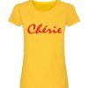 Cherie Slogan Logo Ladies T shirt