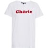 Cherie Slogan T shirt