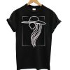 Lady Gaga Pink Hat illustration T shirt