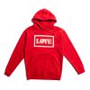 Love - John Legend Official Red Hoodie