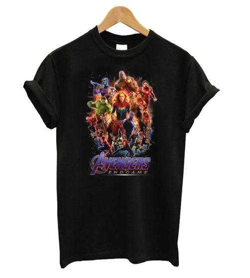 Marvel Avengers Endgame Black T shirt