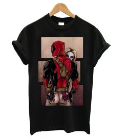 Superman Deadpool Joker Harley Quinn T shirt