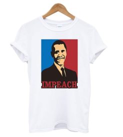 Impeach Obama White T shirt