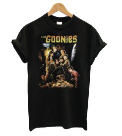 THE GOONIES Black T shirt