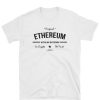 Vitalik Ethereum Original T shirt