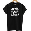 Apna Time Ayega Black T shirt