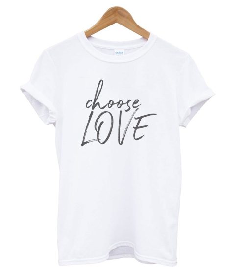 Choose Love, Womens Short-Sleeve T shirt