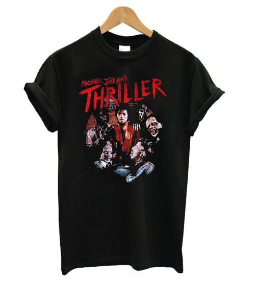 Michael Jackson Thriller Black T shirt