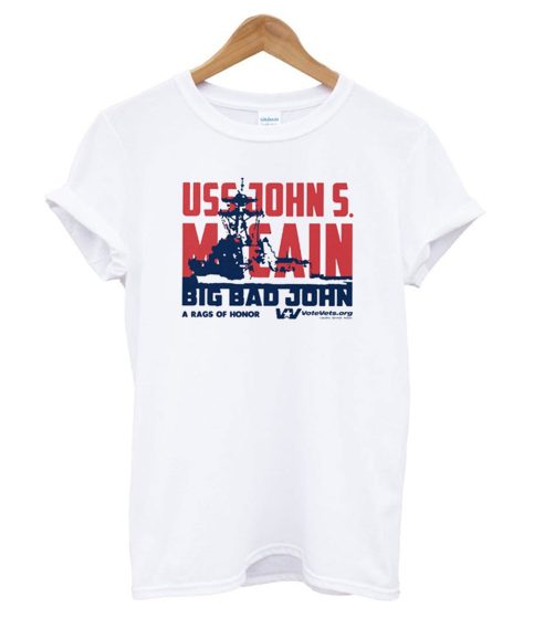 Uss John Mc Cain T shirt