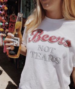 Beers Not Tears T shirt