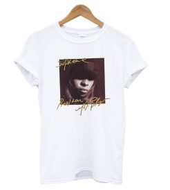 Mary J. Blige White T shirt