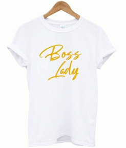 Boss Lady Gold Adult T-Shirt