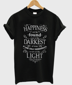 Harry Potter Happiness Darkest Light T-shirt