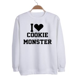 I Love Cookie Monster Sweatshirt
