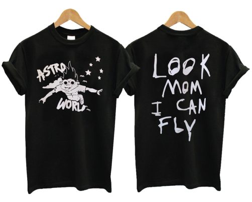 Look Mom I Can Fly T shirt