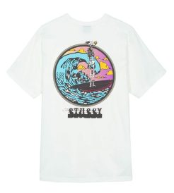 STUSSY Unisex Street Style Cotton T shirt