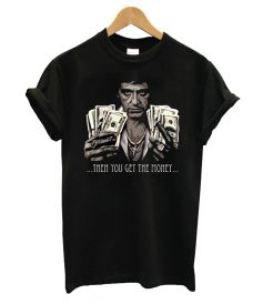 Tony Montana Money Scarface Movie T shirt