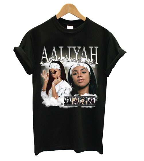 Aaliyah Homage Black T shirt