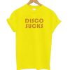 Disco Sucks Yellow T shirt