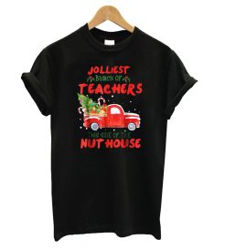 Kindergarten Teacher Jolliest Bunch Of Kindergarten Teachers Black T shirt