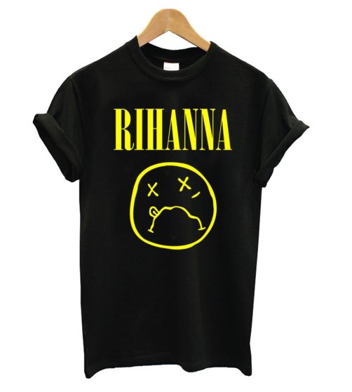 Nirvana Rihanna T shirt