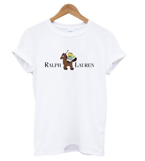 Ralph Wiggum Lauren White T shirt