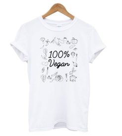 100% Pure Vegan - World Vegetarian Day T shirt