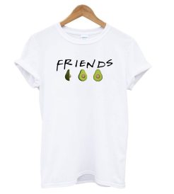 Avocado Friends Vegans Vegetarians T shirt