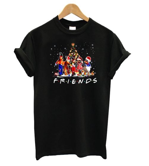 Disney Friends TV Show Christmas T shirt