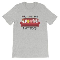 Friends Not Foods Gray T shirt