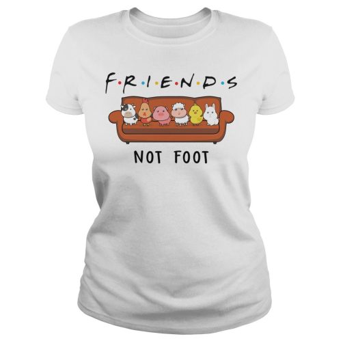 Friends TV Show - Animal Are Friends Not Food T shirt