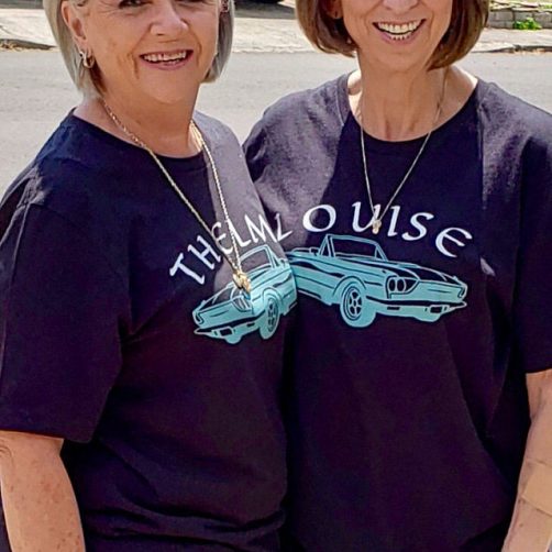 Thelma and Louise Best Friends Forever T shirt