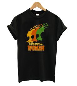 Top Phenomenal Woman African American T shirt