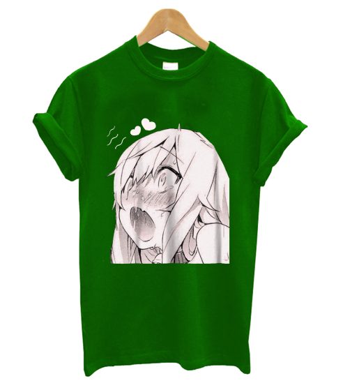 Ahegao Manga Tee Anime Sexy Face Comics T Shirt