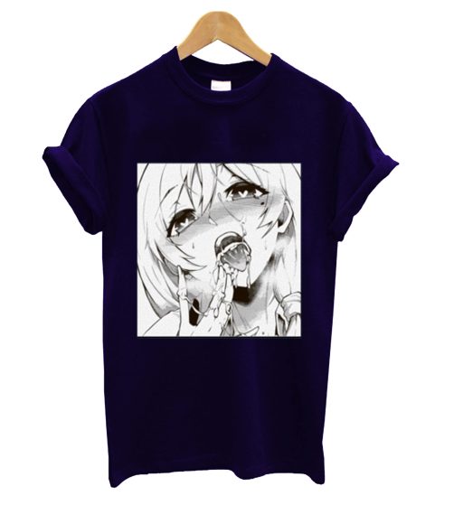 Ahegao Shirt Manga Cosplay Hentai Face Anime Japanese Gift T Shirt